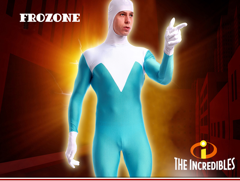 The Incredibles Frozone Costume Frozone Supersuit