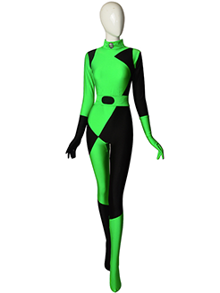 Newest Shego Of Kim Possible Super Villain Cosplay Costume