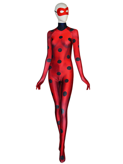 Miraculous Ladybug Suit 3D Female Printing Cosplay Costume