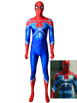 Spider-man Suit Spider-Man PS4 - The Heist DLC Resilient Cosplay Costume