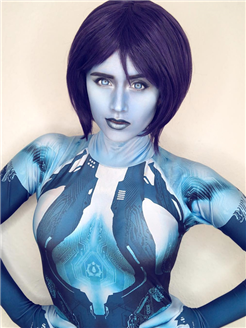 Halo Cortana Costume Video Game Girl Cortana Cosplay Suit