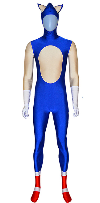 Sonic The Hedgehog Costume Halloween Cosplay Costume