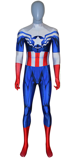 Captain America Costume Captain America Sam Wilson Falcon Suit