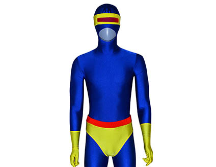 X-Men Cyclops Spandex Superhero Costume