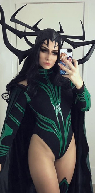 Hela Cosplay Costume Thor: Ragnarok Costume Leotard Style