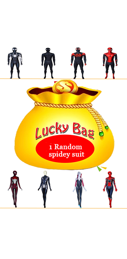 2019 Anniversary Lucky Bag Random Printing Spidey Costume
