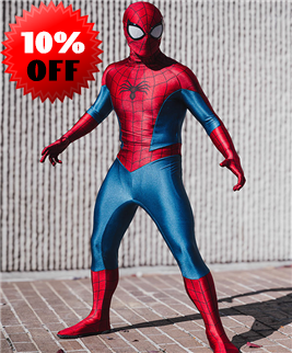 2024 Ultimate Spider Costume On Colored Fabric