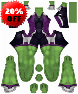 She-Hulk Costume in She-Hulk: Attorney at Law
