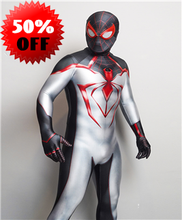 Miles Morales T.R.A.C.K Costume Newest Miles Morales Videogame Suit