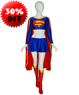 2019 Fashion Supergirl Spandex Superhero Costume