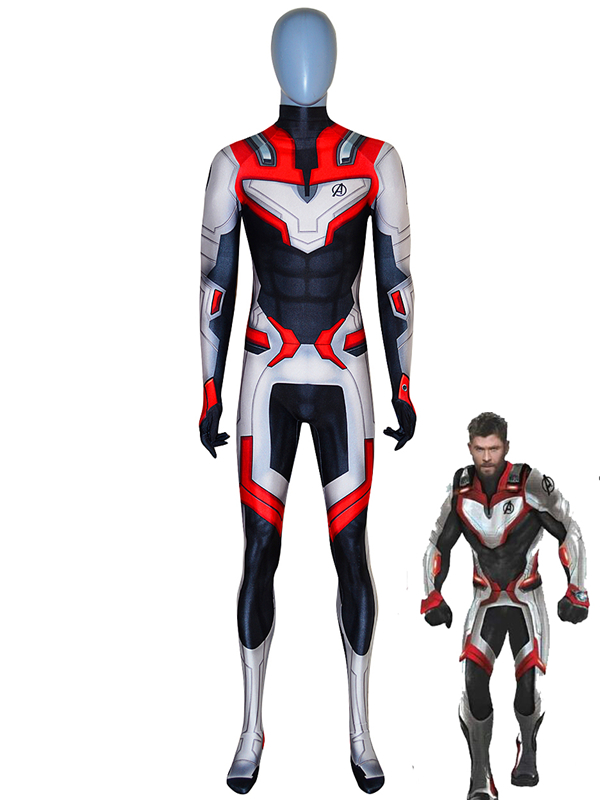 2019 Avengers: Endgame Quantum Realm Printed Cosplay Costume