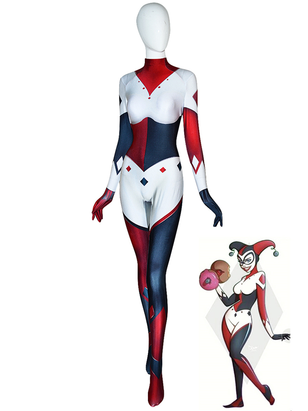 Harley Quinn Costume Supervillain Cosplay Costume