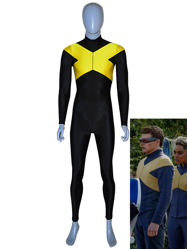 Cyclops Cosplay Suit Men Spandex X-Men Dark Phoenix Cosplay Costume