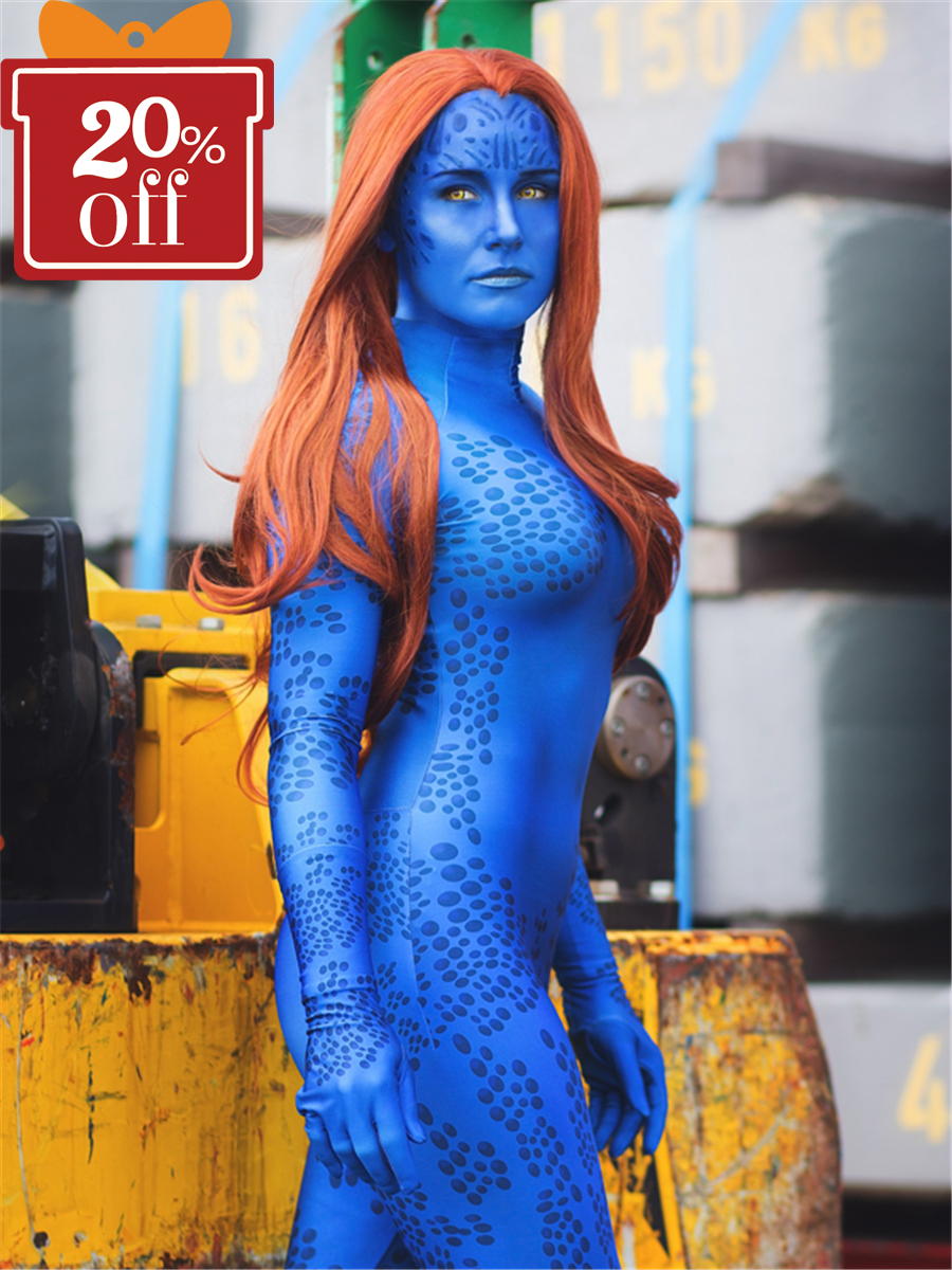 X-men Film Mystique 3D Print Cosplay Costume