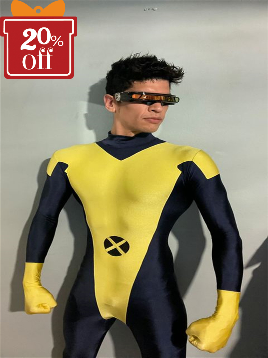 X-men Cyclops Custom Superhero Costume