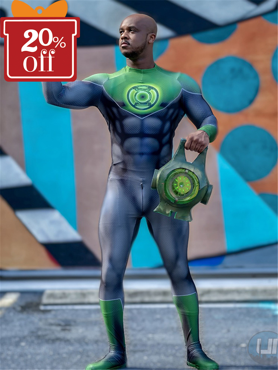 Green Lantern Costume John Stewart Green Lantern Suit