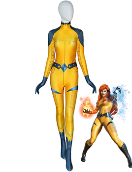 Crystal Suit Ultimate Alliance 3 Costume Video Game Costume