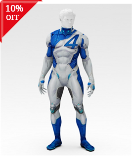 Rivals Mr Fantastic Printing Cosplay Costume