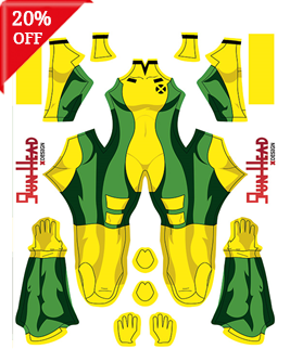 Rogue X-men 97 Printing Cosplay Costume