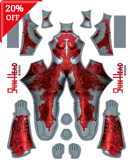 Orin The Red Baldur's Gate 3 Video Game Cosplay Costume